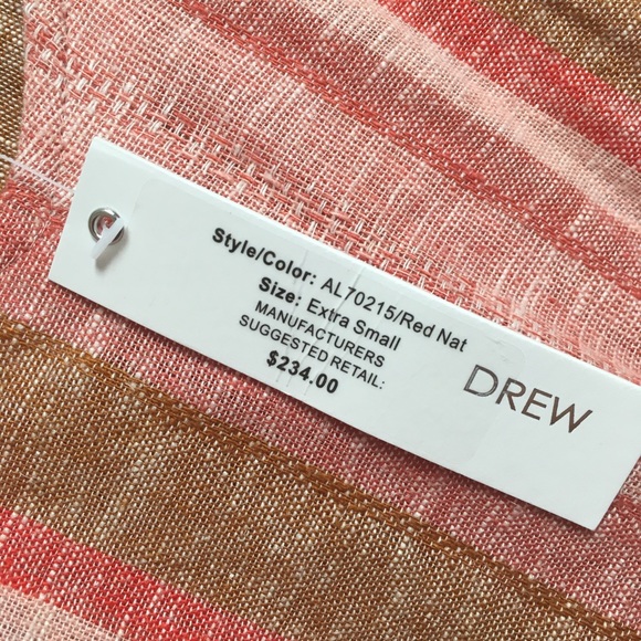 Drew striped wrap dress - Picture 4 of 8